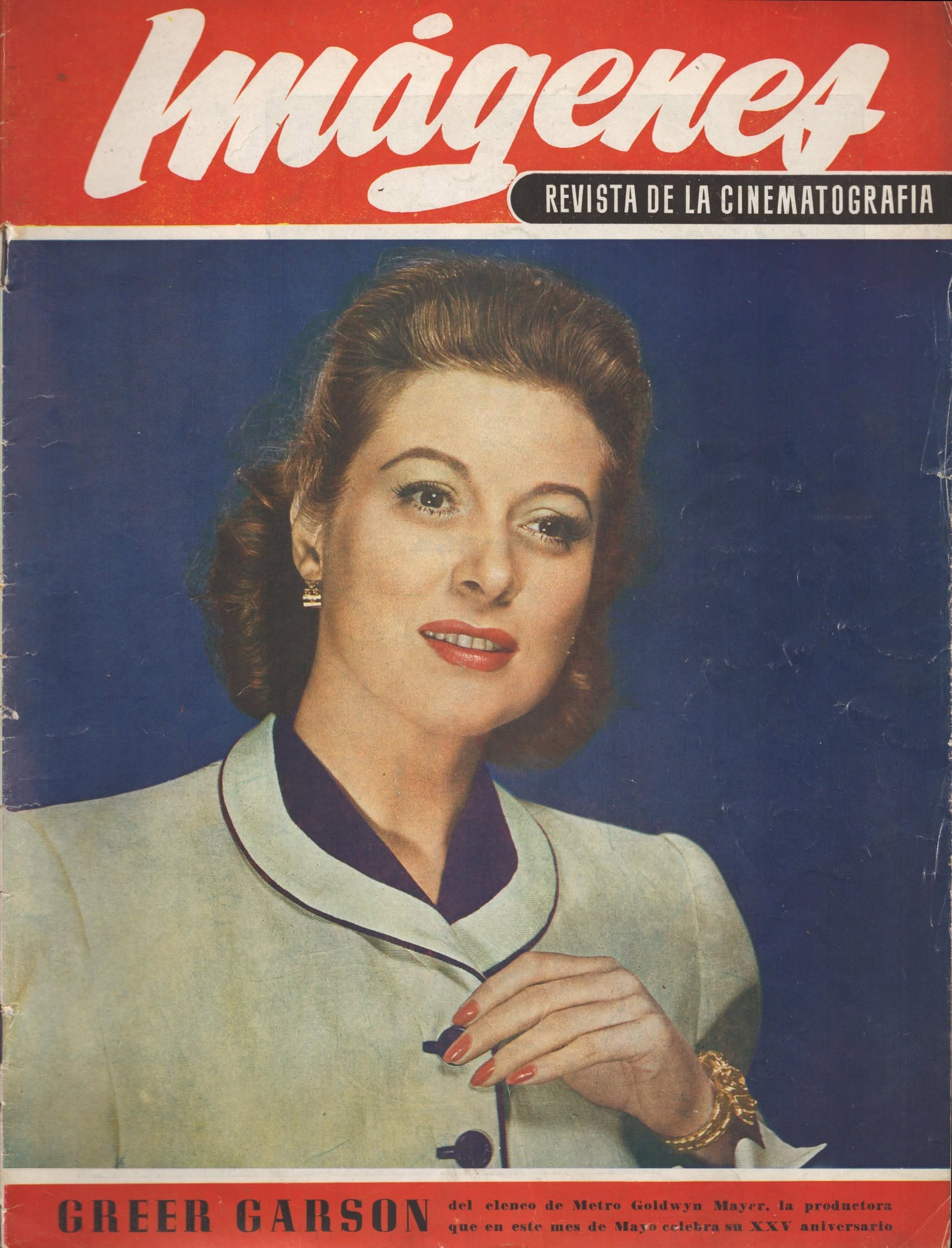 IMAGENES magazine side cover Issue 47   1949