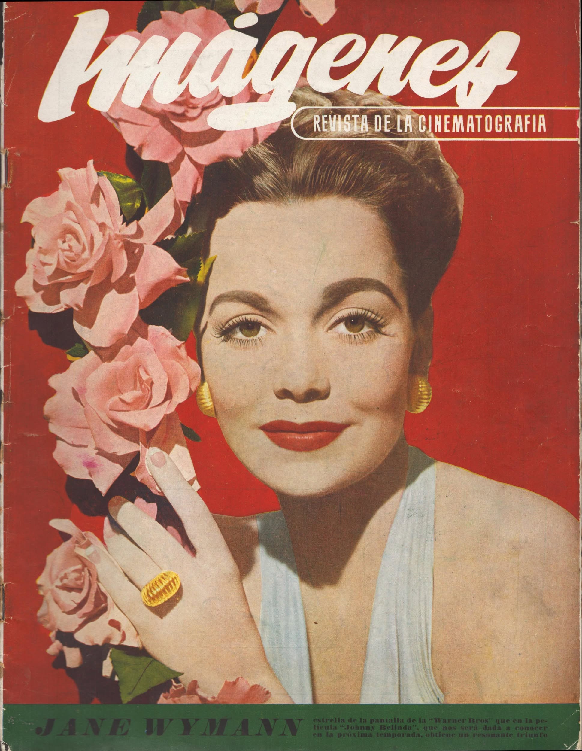 IMAGENES magazine side cover Issue 50   1949