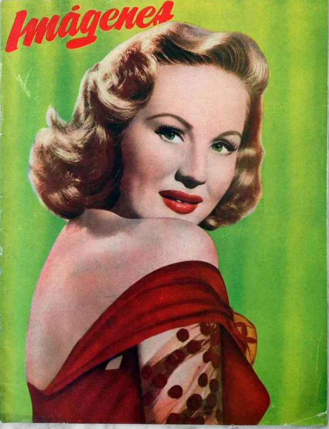 IMAGENES magazine side cover Issue 67  January 1951