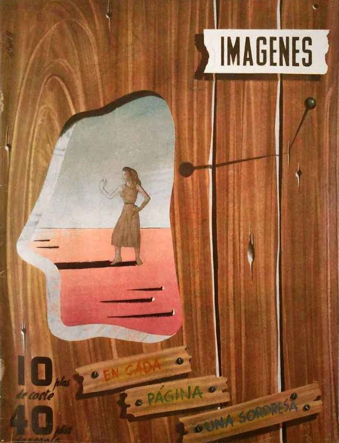 IMAGENES magazine side cover Issue 2  September 1951