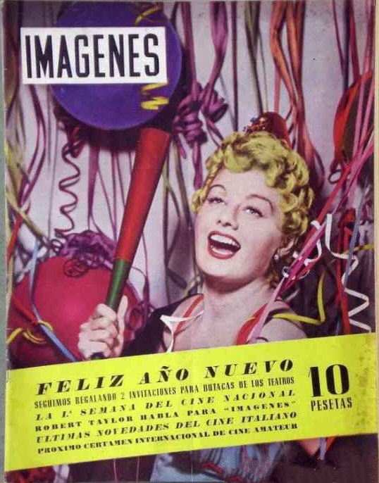 IMAGENES magazine side cover Issue 6  January 1952