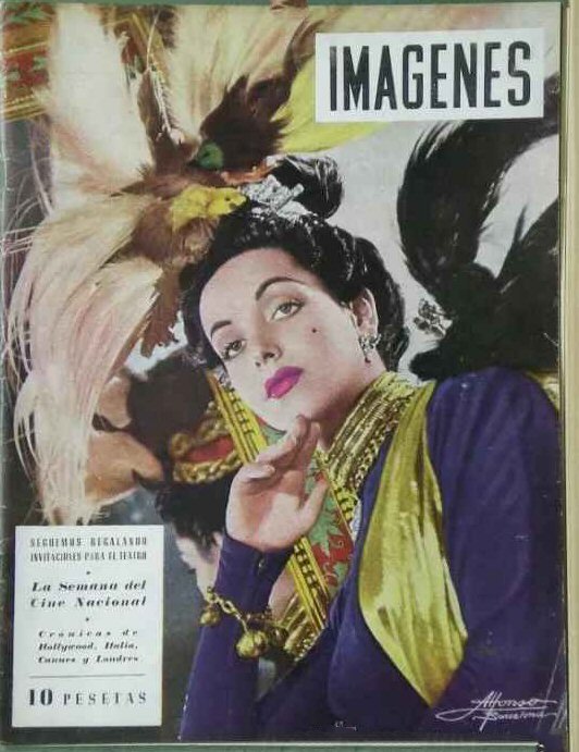 IMAGENES magazine side cover Issue 7  February 1952