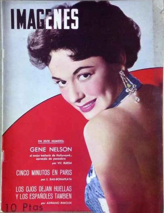 IMAGENES magazine side cover Issue 13  September 1952