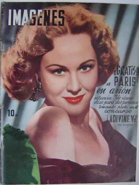 IMAGENES magazine side cover Issue 15   1952