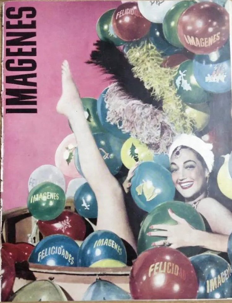 IMAGENES magazine side cover Issue 27  December 1953