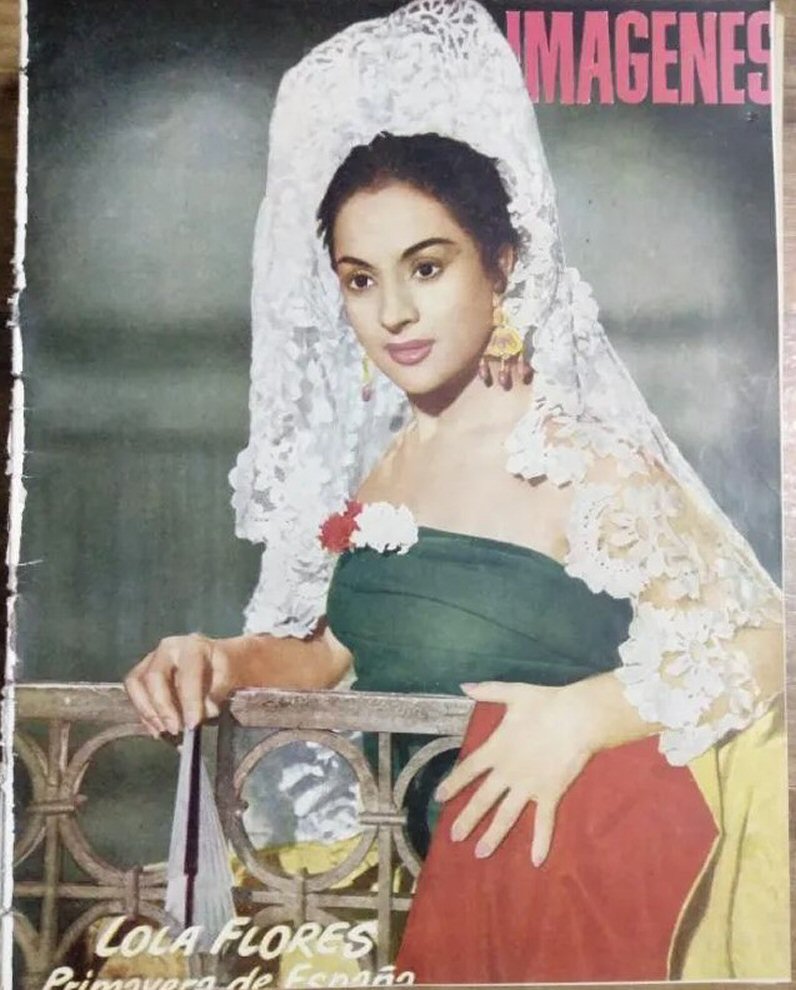 IMAGENES magazine side cover Issue 31  April 1954