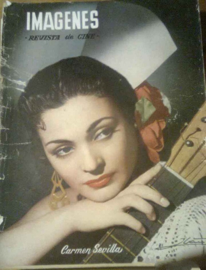 IMAGENES magazine side cover Issue 128  September 1954