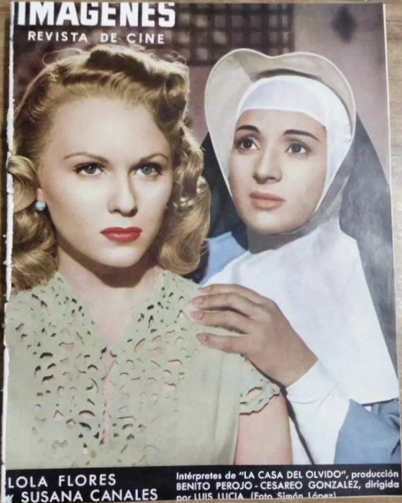 IMAGENES magazine side cover Issue 36  October 1954