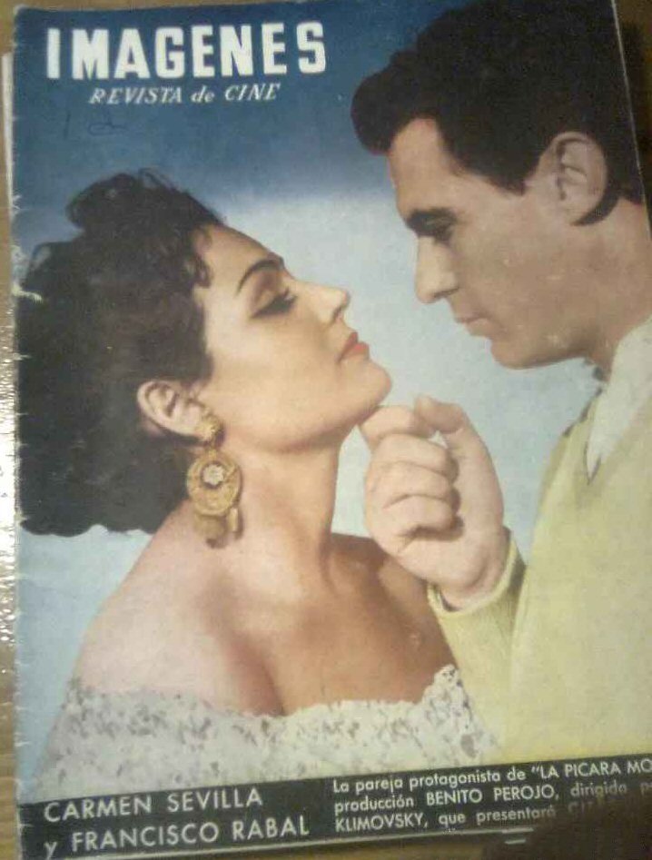 IMAGENES magazine side cover Issue 130 (37)  November 1954