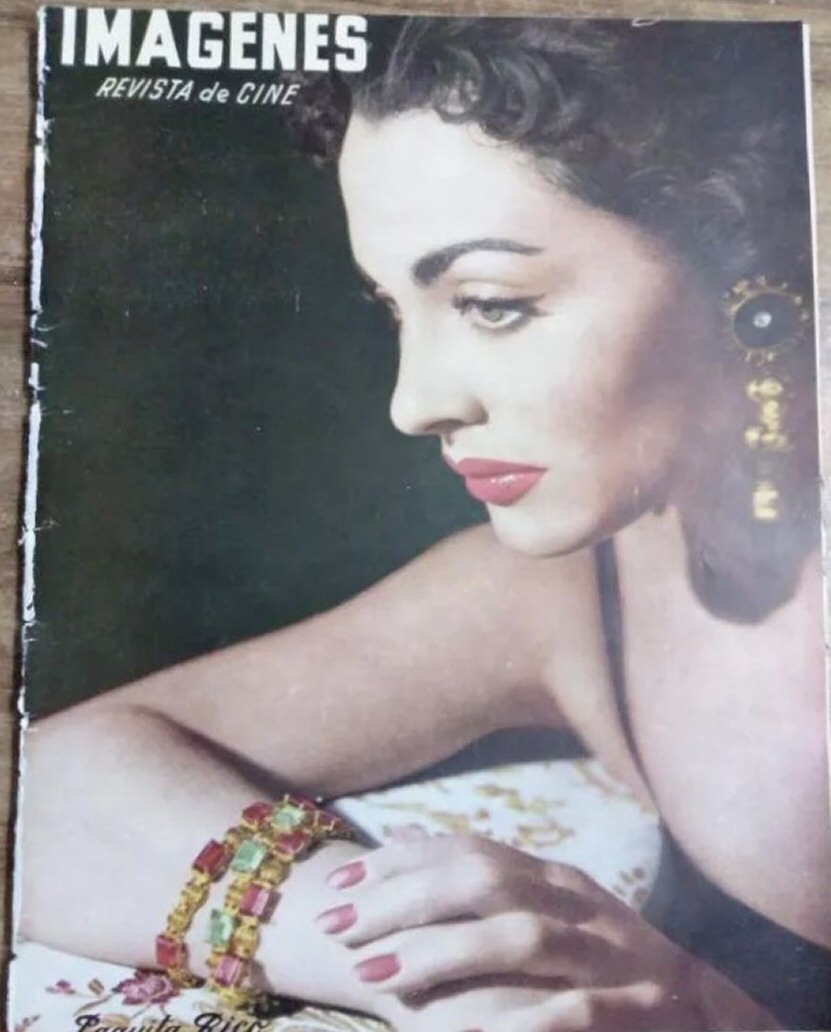 IMAGENES magazine side cover Issue 38  December 1954