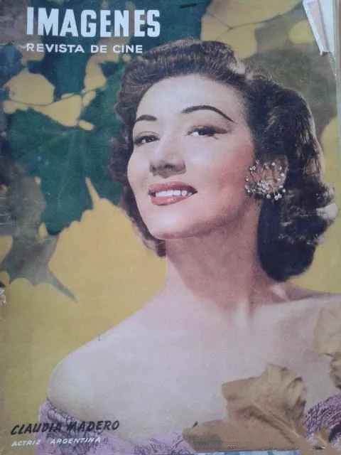 IMAGENES magazine side cover Issue 133 (40)  February 1955