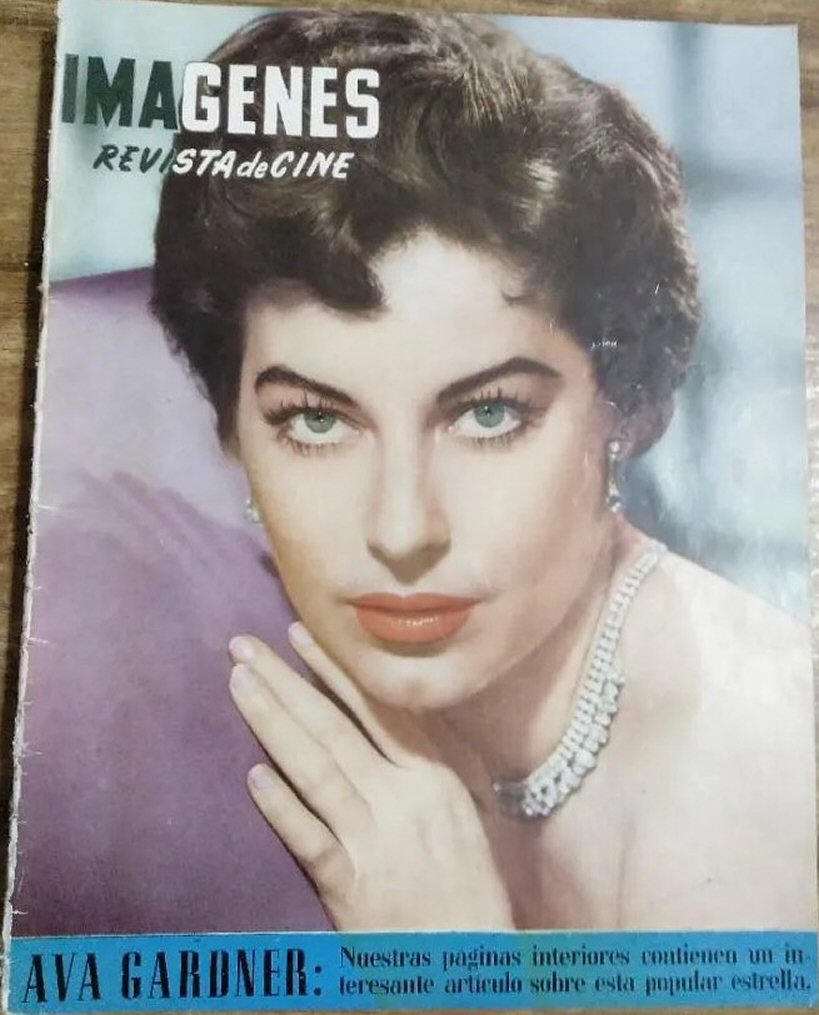 IMAGENES magazine side cover Issue 139(46)  August 1955