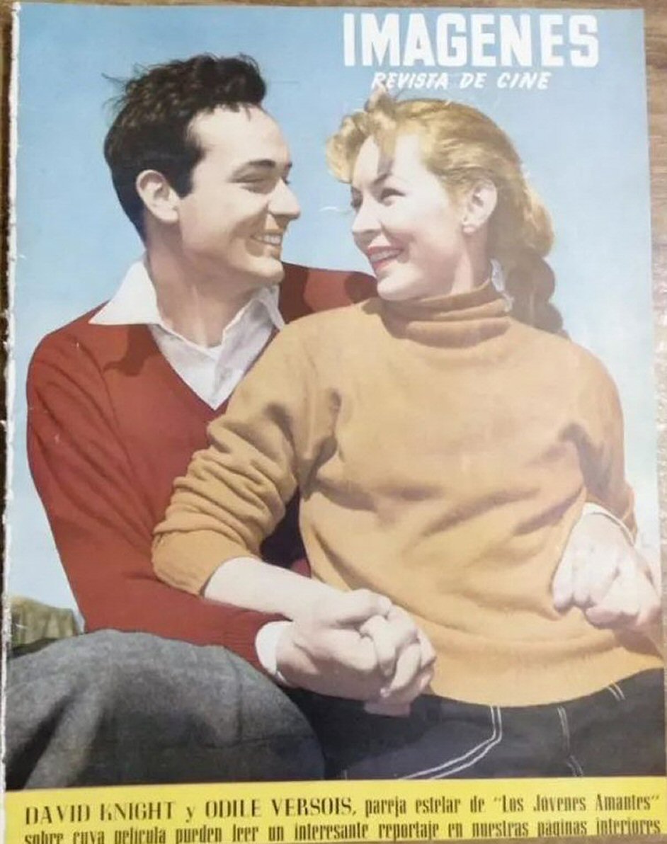 IMAGENES magazine side cover Issue 142(49)  November 1955