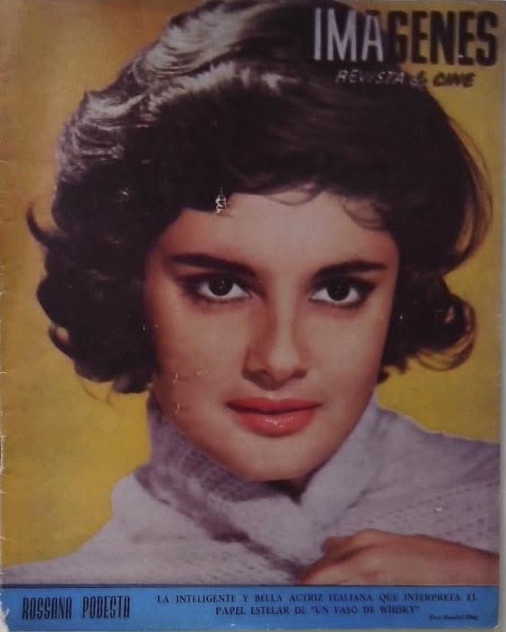 IMAGENES magazine side cover Issue 175   1958