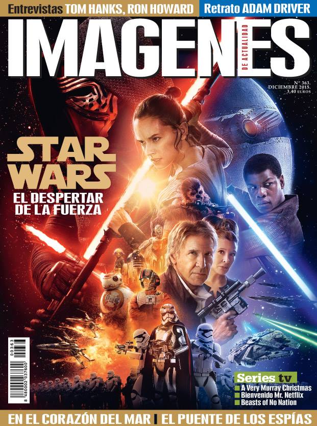 IMAGENES DE ACTUALIDAD magazine side cover Issue 363 December 2015