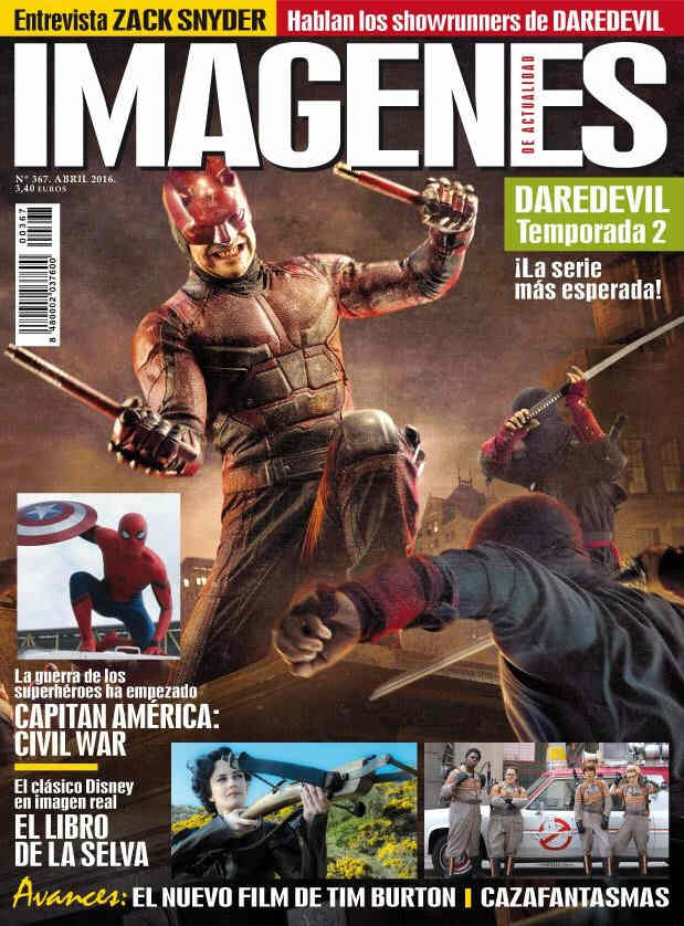 IMAGENES DE ACTUALIDAD magazine side cover Issue 367 April 2016