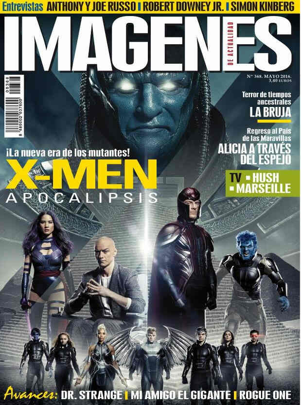 IMAGENES DE ACTUALIDAD magazine side cover Issue 368 May 2016
