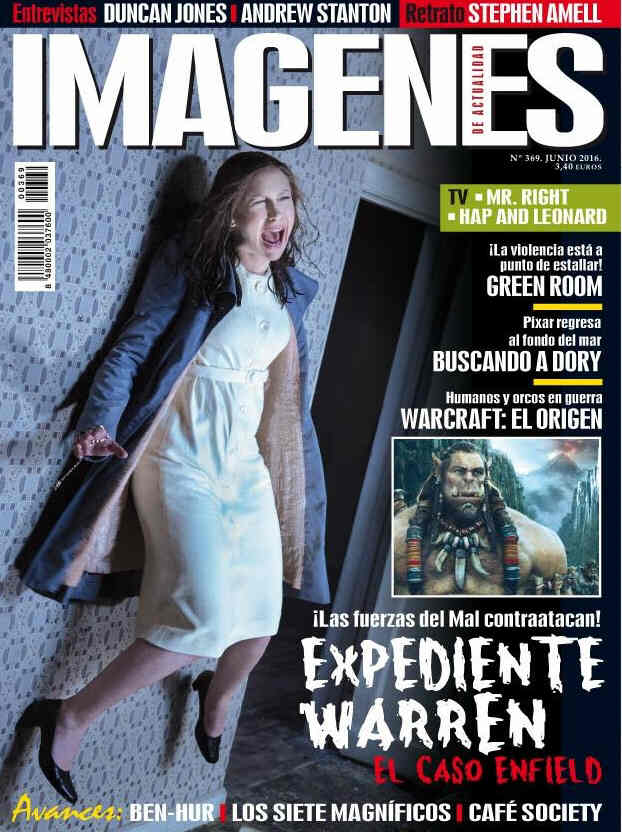 IMAGENES DE ACTUALIDAD magazine side cover Issue 369 June 2016