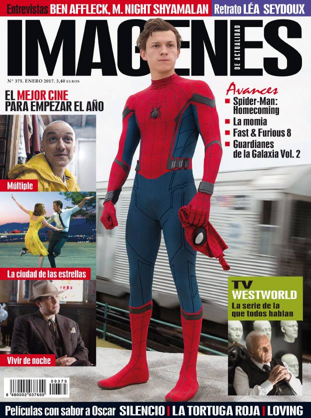 IMAGENES DE ACTUALIDAD magazine side cover Issue 375 January 2017