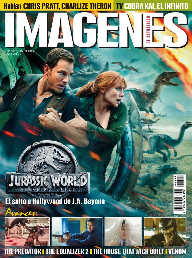 IMAGENES DE ACTUALIDAD magazine side cover Issue 391  June 2018