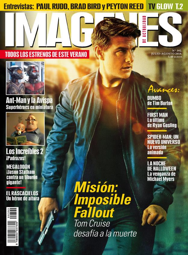 IMAGENES DE ACTUALIDAD magazine side cover Issue 392  July/August 2018