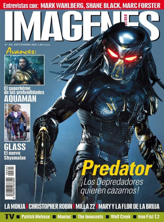 IMAGENES DE ACTUALIDAD magazine side cover Issue 393  September 2018