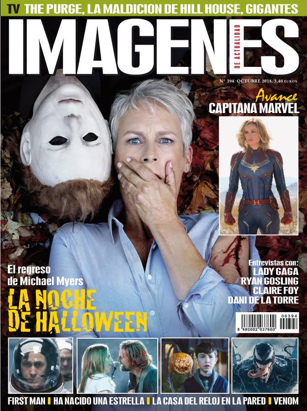 IMAGENES DE ACTUALIDAD magazine side cover Issue 394  October 2018