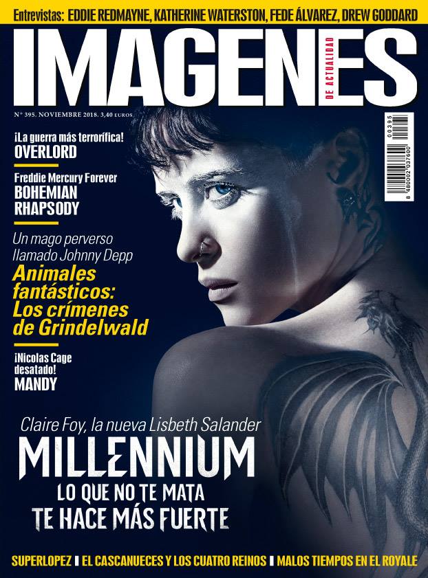 IMAGENES DE ACTUALIDAD magazine side cover Issue 395  November 2018