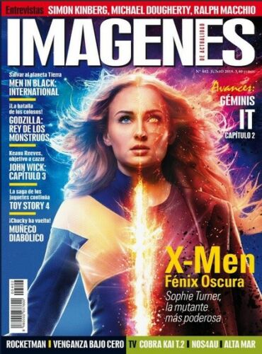 IMAGENES DE ACTUALIDAD magazine side cover Issue 402  June 2019