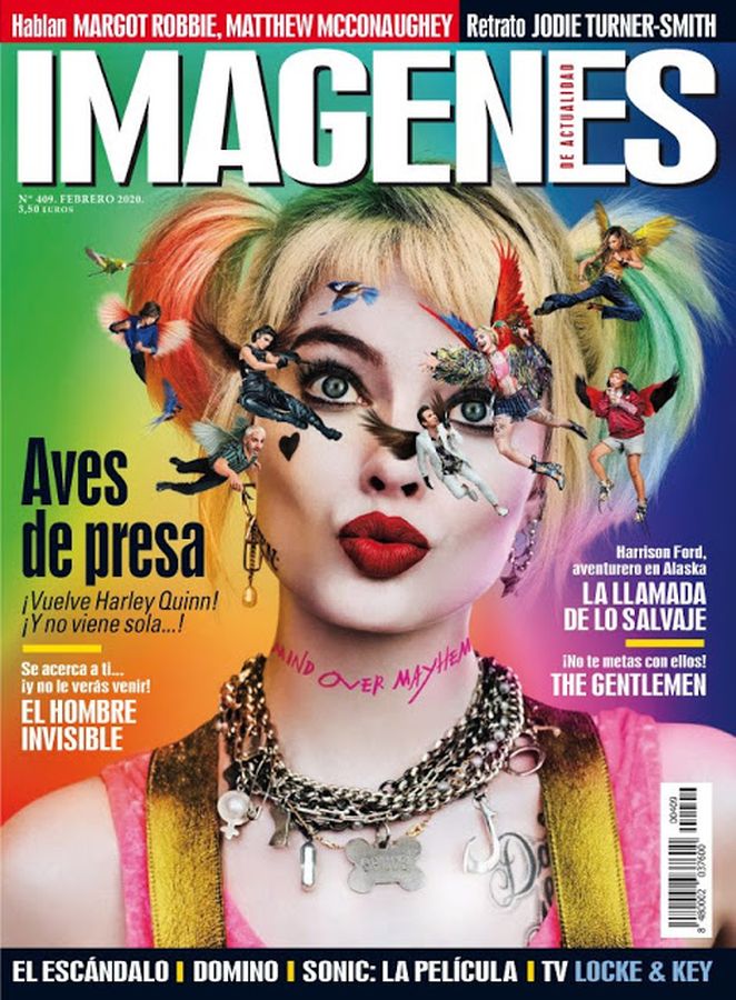 IMAGENES DE ACTUALIDAD magazine side cover Issue 409  February 2020