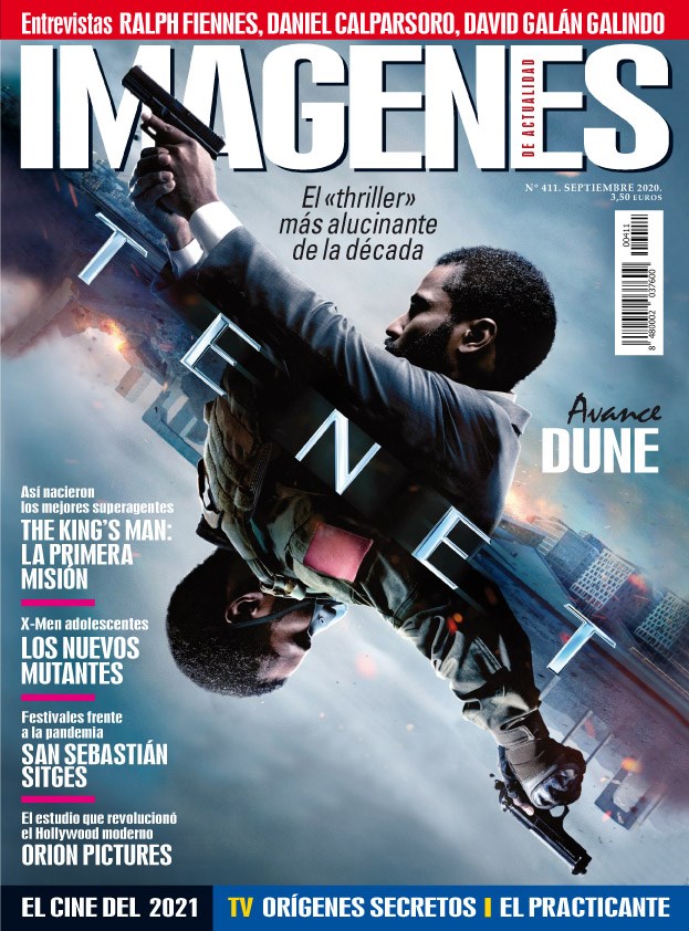 IMAGENES DE ACTUALIDAD magazine side cover Issue 411  September 2020