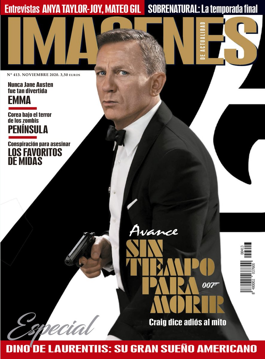 IMAGENES DE ACTUALIDAD magazine side cover Issue 413  November 2020