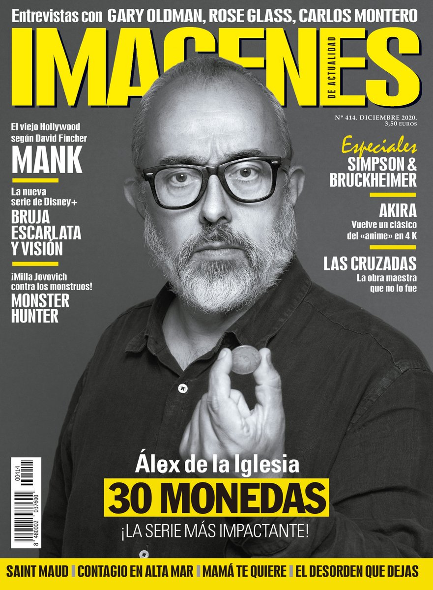 IMAGENES DE ACTUALIDAD magazine side cover Issue 414  December 2020