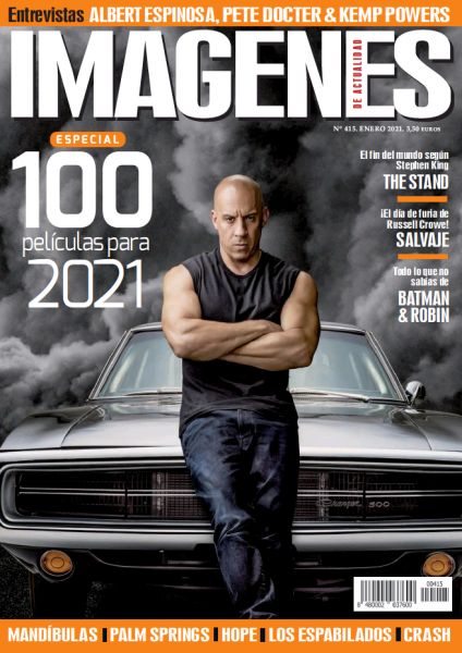 IMAGENES DE ACTUALIDAD magazine side cover Issue 415  January 2021