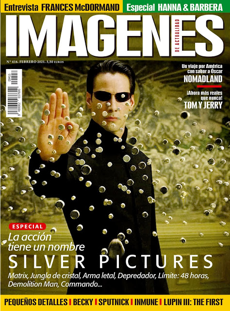 IMAGENES DE ACTUALIDAD magazine side cover Issue 416  February 2021