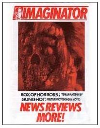 IMAGINATOR magazine side cover Issue 1  1987