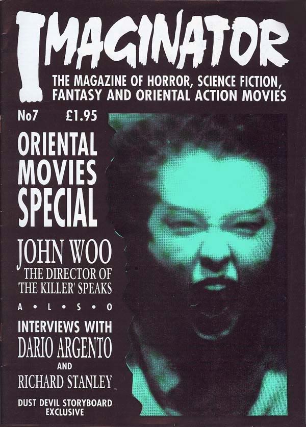 IMAGINATOR magazine side cover Issue 7  1991