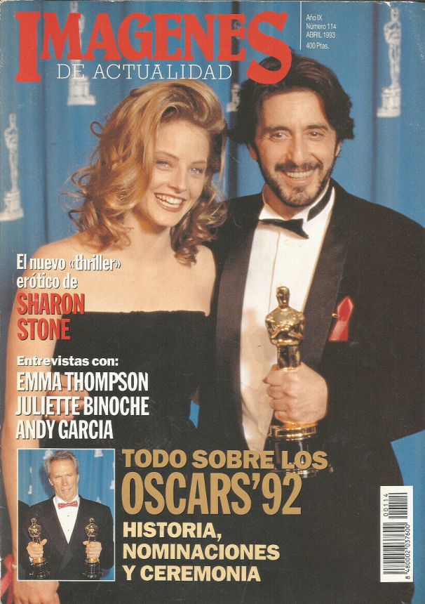 IMAGENES (Mx) magazine side cover Issue 114  April 1993