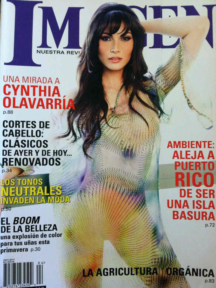 IMAGENES (Mx) magazine side cover April 2011