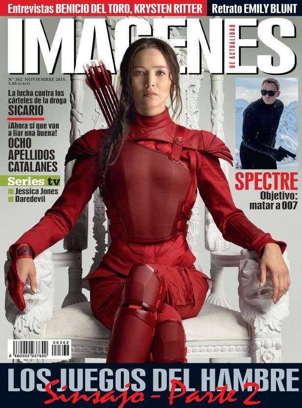 IMAGENES DE ACTUALIDAD magazine side cover Issue 362 November 2015