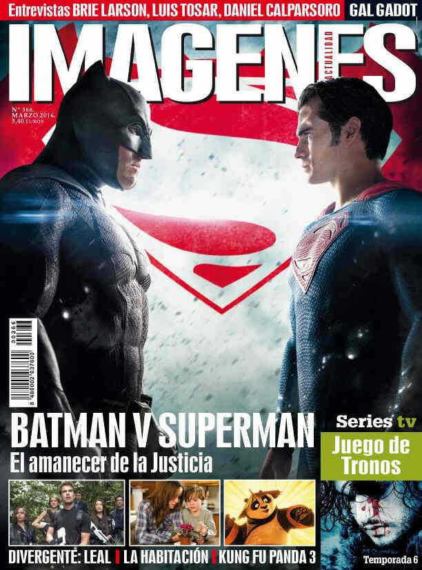 IMAGENES DE ACTUALIDAD magazine side cover Issue 366 March 2016