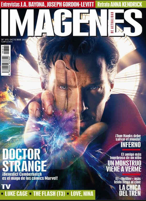 IMAGENES DE ACTUALIDAD magazine side cover Issue 372 October 2016
