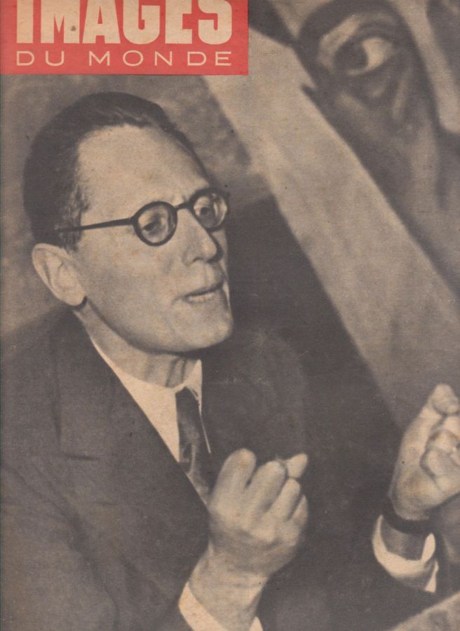 IMAGES DU MONDE magazine side cover Issue 4 23 January 1945