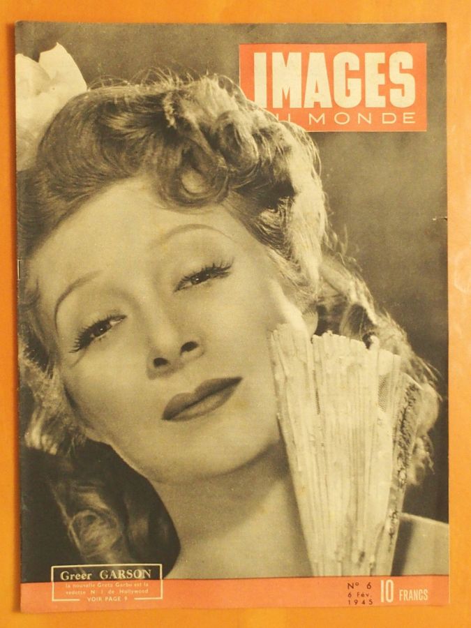 IMAGES DU MONDE magazine side cover Issue 6 6 February 1945