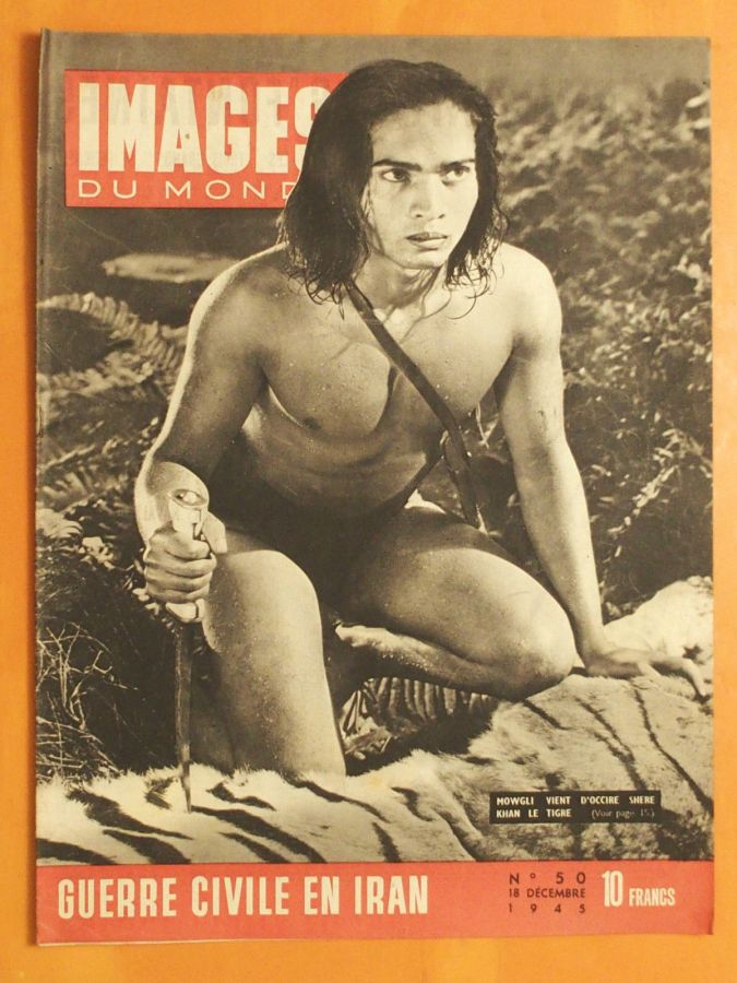 IMAGES DU MONDE magazine side cover Issue 50 18 December 1945