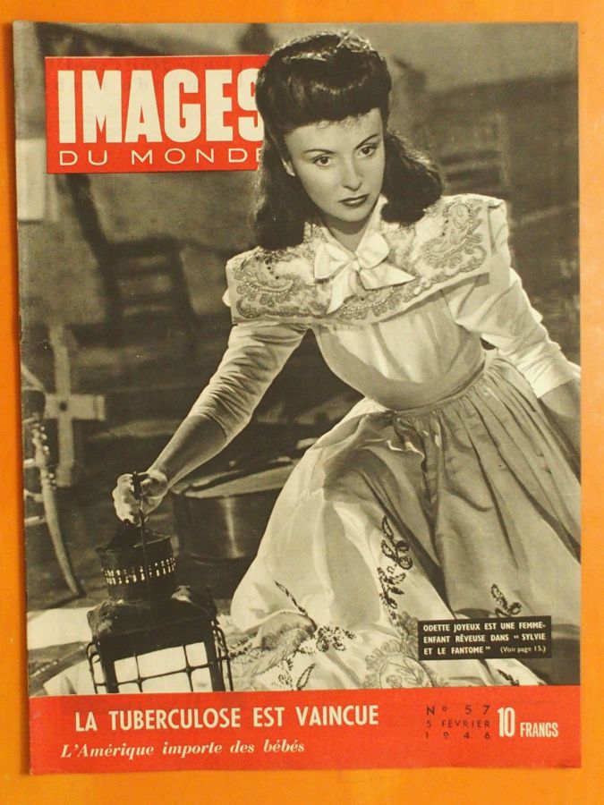 IMAGES DU MONDE magazine side cover Issue 57 5 February 1946