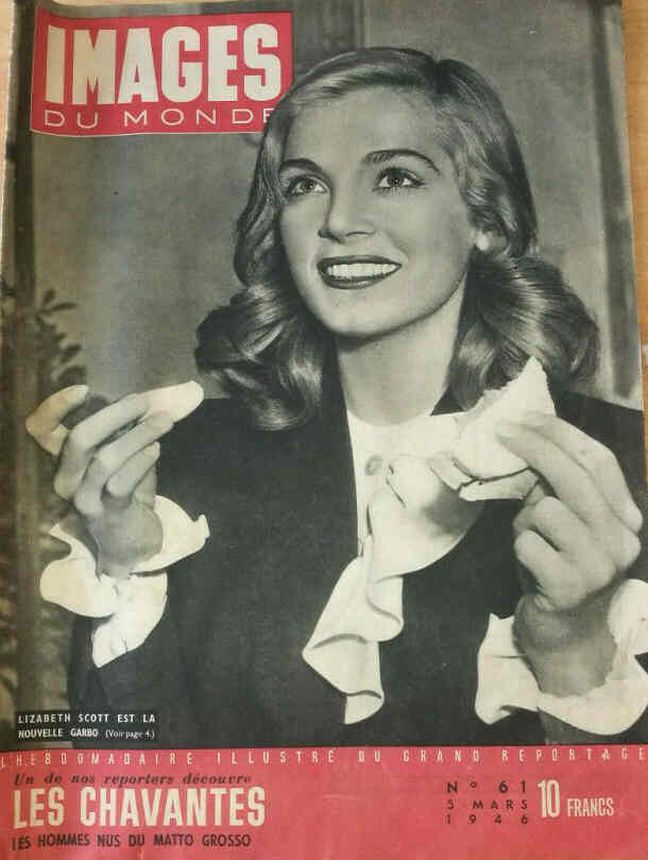 IMAGES DU MONDE magazine side cover Issue 61 5 March 1946