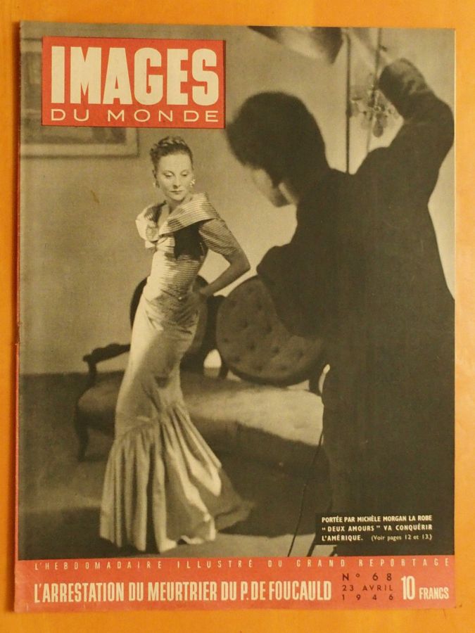 IMAGES DU MONDE magazine side cover Issue 68 23 April 1946