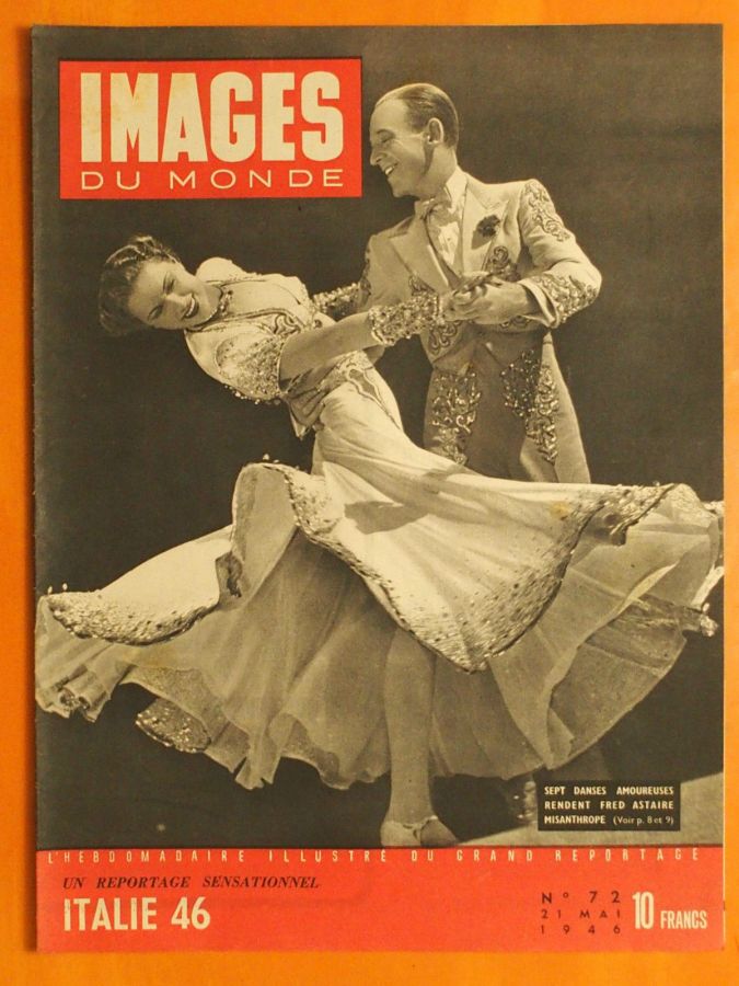 IMAGES DU MONDE magazine side cover Issue 72 21 May 1946