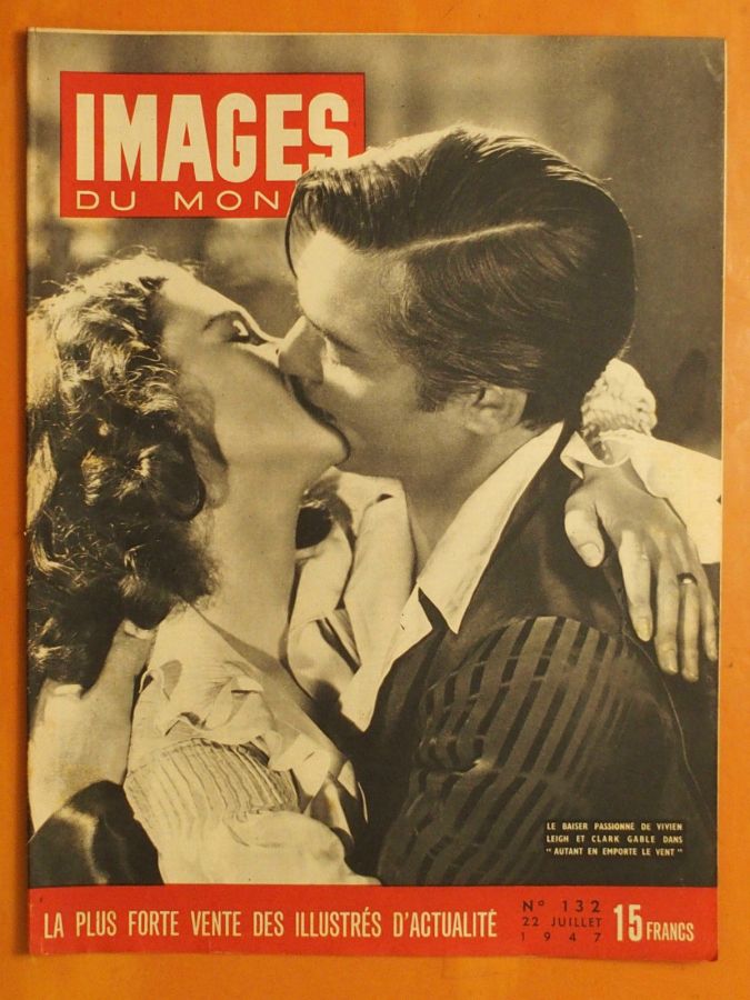 IMAGES DU MONDE magazine side cover Issue 132 22 July 1947